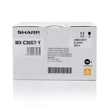 Sharp MXC30GTY kaseta z tonerem 1 szt. Oryginalny żółty