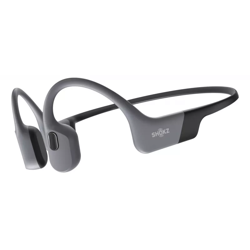 Headset Shokz OpenSwim Pro — otwarty przewodnictwo kostne bezprzewodowy zestaw słuchawkowy, IP68 wodoodporny, Bluetooth 5.4, 32 GB, 9 h odtwarzania, szary