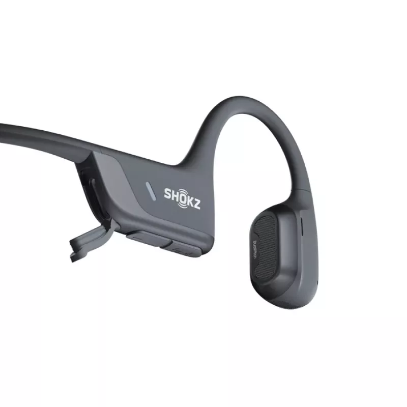 Słuchawki Shokz OpenRun Pro 2, binauralne bezprzewodowe z zaczepem na ucho, IP55, 12 godz. odtwarzania, Bluetooth 5.3, 150 mAh, czarne