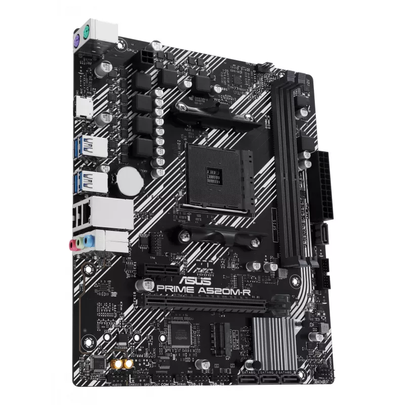 Płyta główna ASUS PRIME A520M-R, AMD A520, Socket AM4, micro ATX
