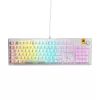 Mechaniczna pełnowymiarowa (100%) klawiatura przewodowa GLORIOUS GMMK 3 HE — biała, USB, QWERTY, RGB