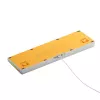 Mechaniczna pełnowymiarowa (100%) klawiatura przewodowa GLORIOUS GMMK 3 HE — biała, USB, QWERTY, RGB