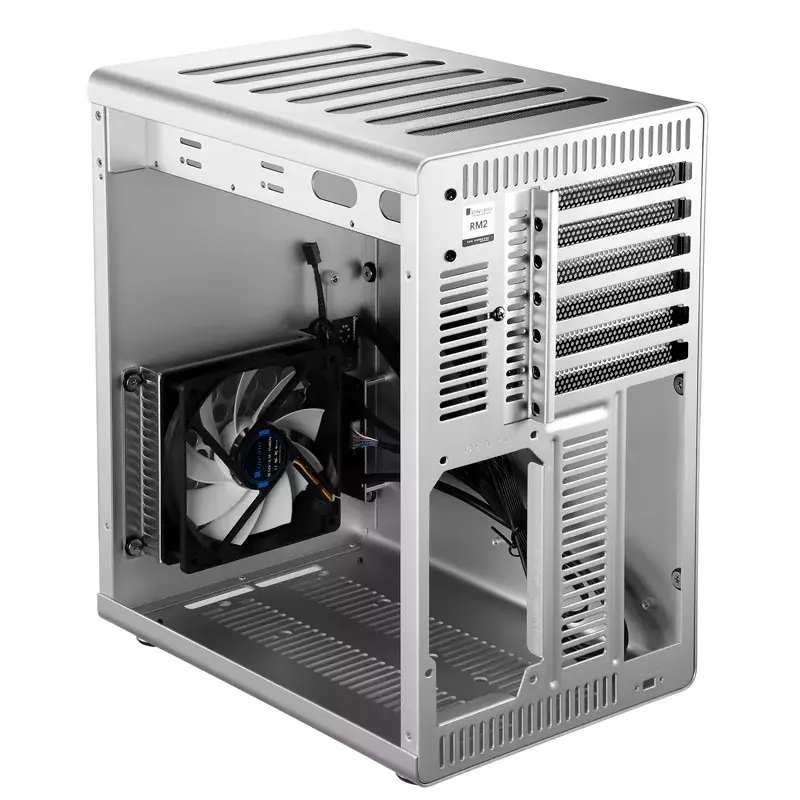 Obudowa PC Jonsbo RM2 Srebrna ATX ITX micro ATX Wentylatory 120 mm