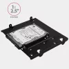 Axagon RHD-435 uchwyt na 4x dysk 2,5 cala lub 2x dysk 2,5 cala HDD/SSD i 1x dysk 3,5 cala HDD w zatoce 5,25 cala, metal