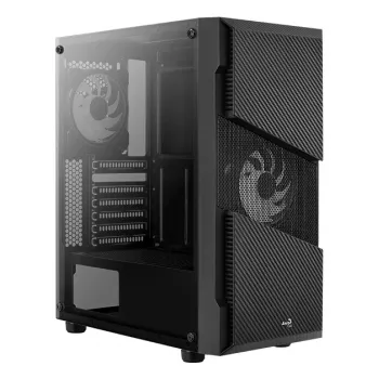 Aerocool Menace Saturn RGB Midi Tower Czarny