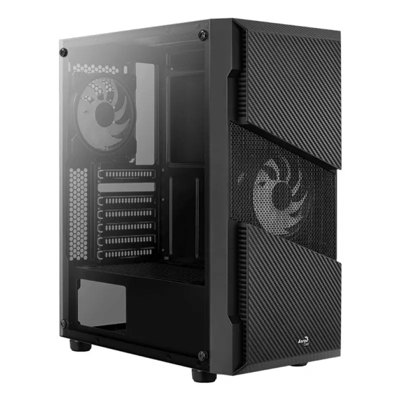 Aerocool Menace Saturn RGB Midi Tower Czarny