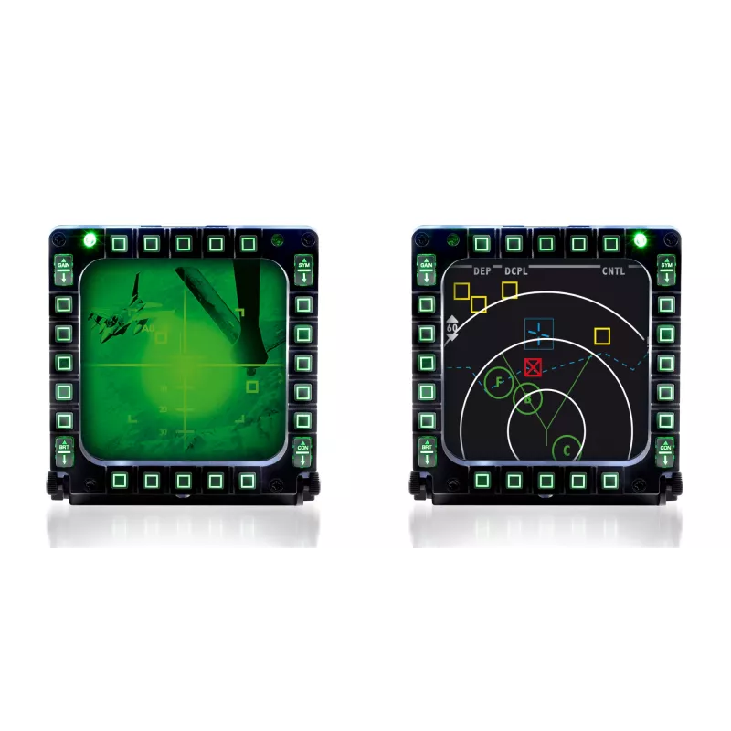 Thrustmaster MFD Cougar Pack Czarny Joystick PC