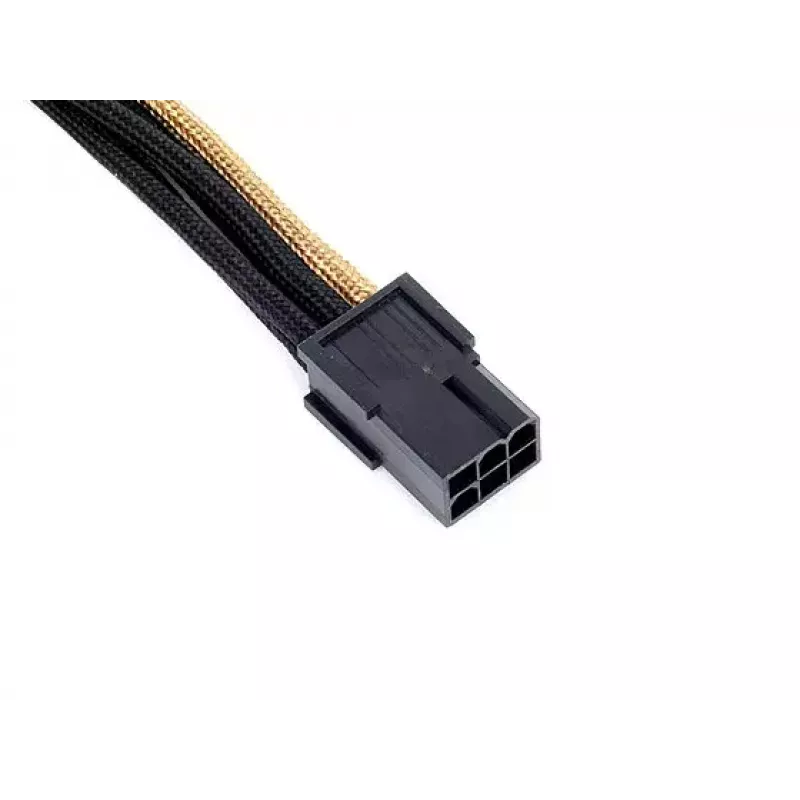 Kabel zasilający PCI-E 6-pin Silverstone PP07-IDE6BG 0.3 m