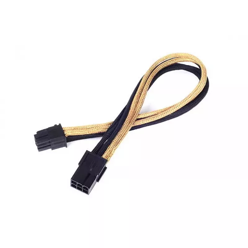 Kabel zasilający PCI-E 6-pin Silverstone PP07-IDE6BG 0.3 m