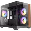 Obudowa PC Antec CX600M Midi Tower Czarna, Drewniana