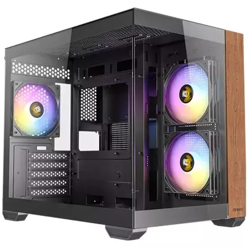 Obudowa PC Antec CX600M Midi Tower Czarna, Drewniana