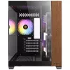 Obudowa PC Antec CX600M Midi Tower Czarna, Drewniana