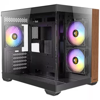 Obudowa PC Antec CX600M Midi Tower Czarna, Drewniana