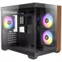 Obudowa PC Antec CX600M Midi Tower Czarna, Drewniana