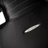 Fotel gamingowy PC noblechairs EPIC — wyściełane siedzisko, maks. obciążenie 120 kg, wysokość 131–141 cm, szerokość siedziska 56 cm, kółka kastorowe