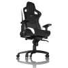 Fotel gamingowy PC noblechairs EPIC — wyściełane siedzisko, maks. obciążenie 120 kg, wysokość 131–141 cm, szerokość siedziska 56 cm, kółka kastorowe