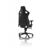Fotel gamingowy PC noblechairs EPIC — wyściełane siedzisko, maks. obciążenie 120 kg, wysokość 131–141 cm, szerokość siedziska 56 cm, kółka kastorowe