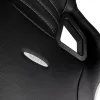 Fotel gamingowy PC noblechairs EPIC — wyściełane siedzisko, maks. obciążenie 120 kg, wysokość 131–141 cm, szerokość siedziska 56 cm, kółka kastorowe