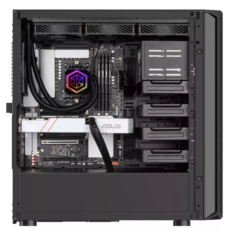 Obudowa PC Silverstone SETA D1 Midi Tower Czarna