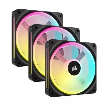 Zestaw startowy wentylatorów CORSAIR Qx RGB Series Icue Link Qx120 RGB 120 mm z kopułką magnetyczną RGB