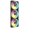 Zestaw startowy wentylatorów CORSAIR Qx RGB Series Icue Link Qx120 RGB 120 mm z kopułką magnetyczną RGB