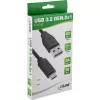 Kabel USB 3.2 Gen.1x2 InLine 35714 1.5m USB-C męski USB-A męski czarny