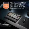 Klawiatura mechaniczna GLORIOUS GMMK 3 PRO 75% Barebones przewodowa USB, RGB, czarna, kabel 2 m