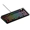 Klawiatura mechaniczna GLORIOUS GMMK 3 PRO 75% Barebones przewodowa USB, RGB, czarna, kabel 2 m