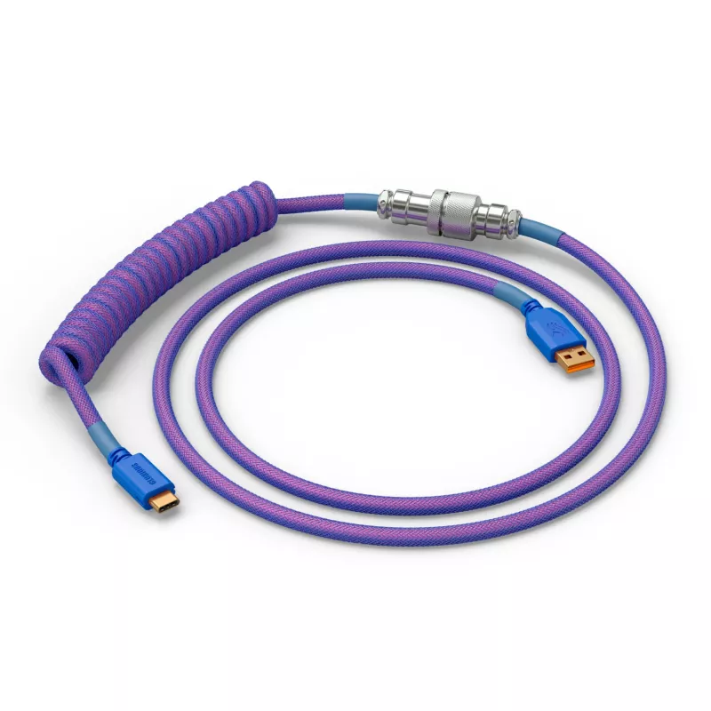 Skręcany kabel USB GLORIOUS GMMK Nebula 1,5 m RGB do klawiatur