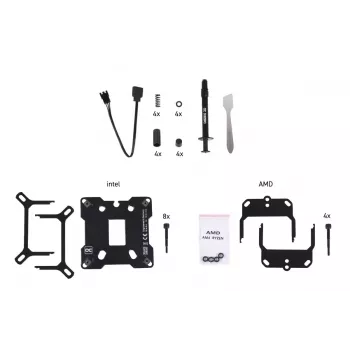 Blok wodny Alphacool 13083 Mosiądz Miedź Chrom 70mm
