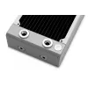 Radiator EKWB model — mosiądz/miedź/stal nierdzewna biały 130×285×58 mm