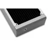 Radiator EKWB model — mosiądz/miedź/stal nierdzewna biały 130×285×58 mm