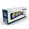 Chłodzenie cieczą All-in-one Silverstone SST-PF360-ARGB-V2 12 cm Czarny