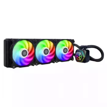 Chłodzenie cieczą All-in-one Silverstone SST-PF360-ARGB-V2 12 cm Czarny