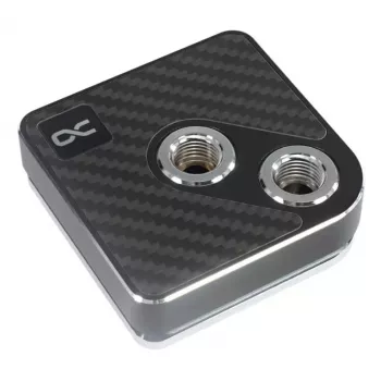 Blok wodny Alphacool Core 1 Carbon Mosiądz Miedź Nikiel Czarny 72mm
