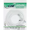 InLine Patch kabel S/FTP PiMF Cat.6A halogen free 500MHz biały 1m