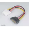 Akasa Adapter SATA na Molex 4-pin AK‑CBPW03‑KT02 kabel 15 cm, zestaw 2 szt.