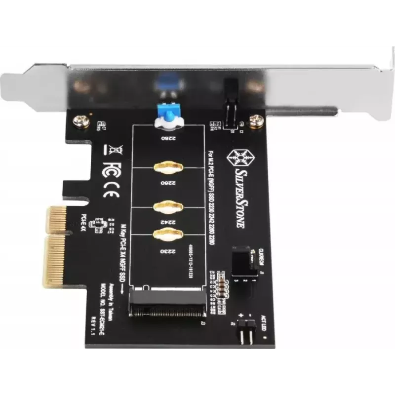 Adapter PCIe SILVERSTONE SST-ECM21-E — obsługa PCIe 4.0