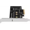 Adapter PCIe SILVERSTONE SST-ECM21-E — obsługa PCIe 4.0