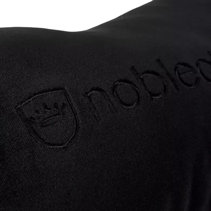 Zestaw poduszek noblechairs NBL-SP-PST-002 — 2-częściowe czarne poduszki siedziska i lędźwiowa