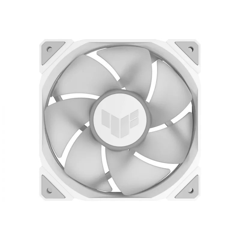 Chłodzenie powietrzne ASUS TUF GAMING TR120 ARGB REVERSE 120 mm 2000 RPM białe, łożysko hydrauliczne, 76,3 CFM