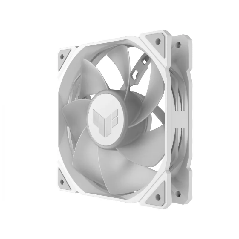 Chłodzenie powietrzne ASUS TUF GAMING TR120 ARGB REVERSE 120 mm 2000 RPM białe, łożysko hydrauliczne, 76,3 CFM