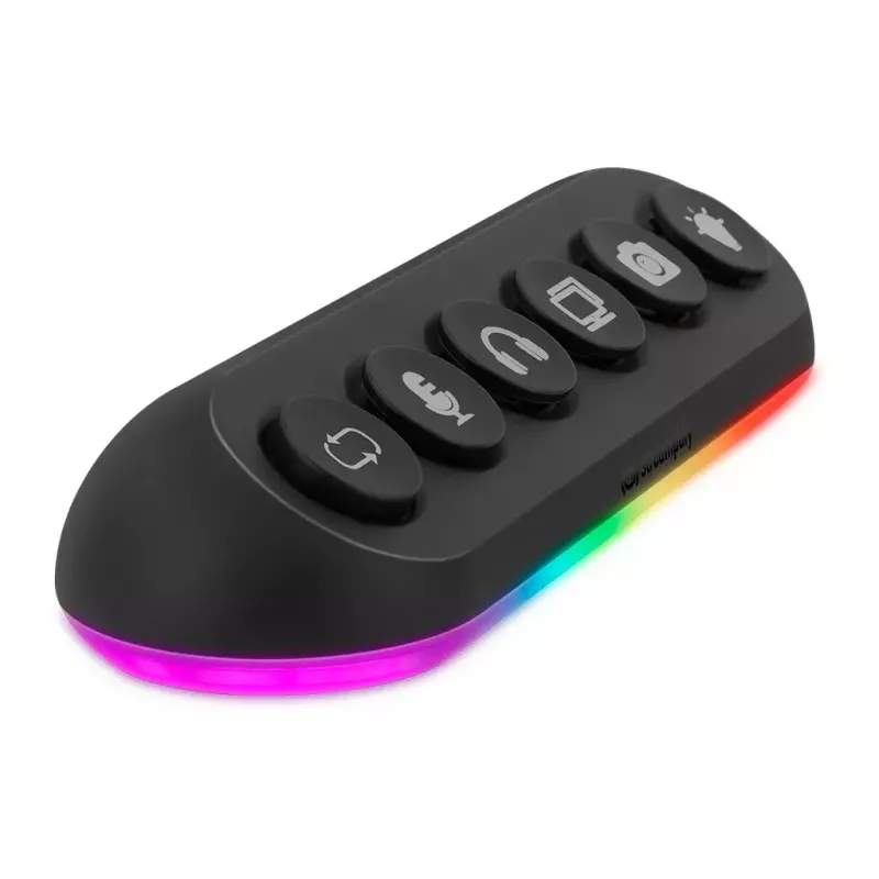 Streamplify HUB DECK 5 Czarny USB 2.0 USB 3.0 24W 1.8m