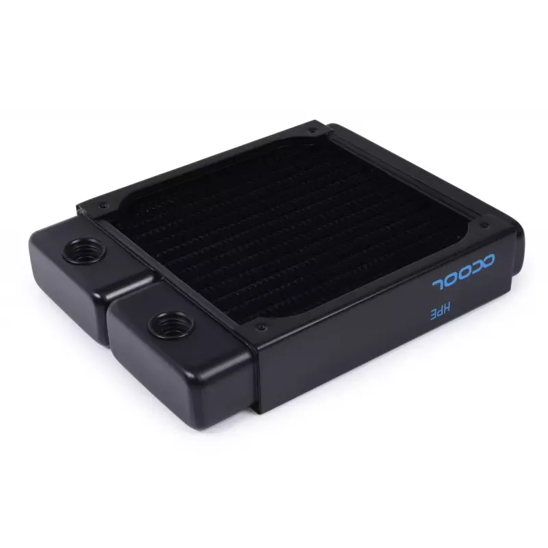 Radiator Alphacool 14468 mosiądz miedź stal czarny 124mm 151.5mm 30mm
