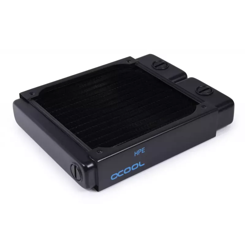 Radiator Alphacool 14468 mosiądz miedź stal czarny 124mm 151.5mm 30mm