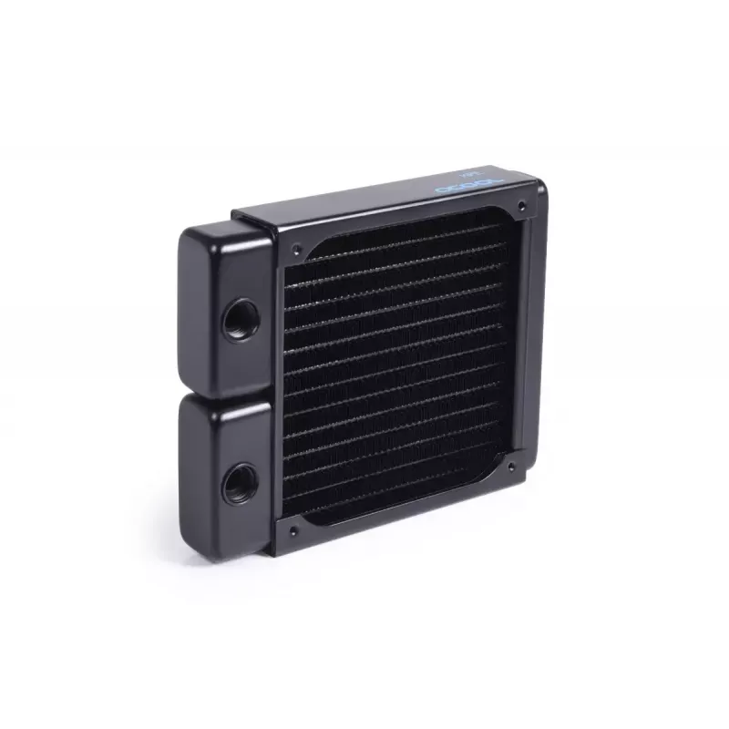 Radiator Alphacool 14468 mosiądz miedź stal czarny 124mm 151.5mm 30mm