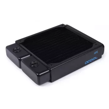 Radiator Alphacool 14468 mosiądz miedź stal czarny 124mm 151.5mm 30mm