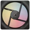 Fan Corsair iCUE LINK LX140-R RGB 14 cm Czarny 2000 RPM 3.55 mmH2O