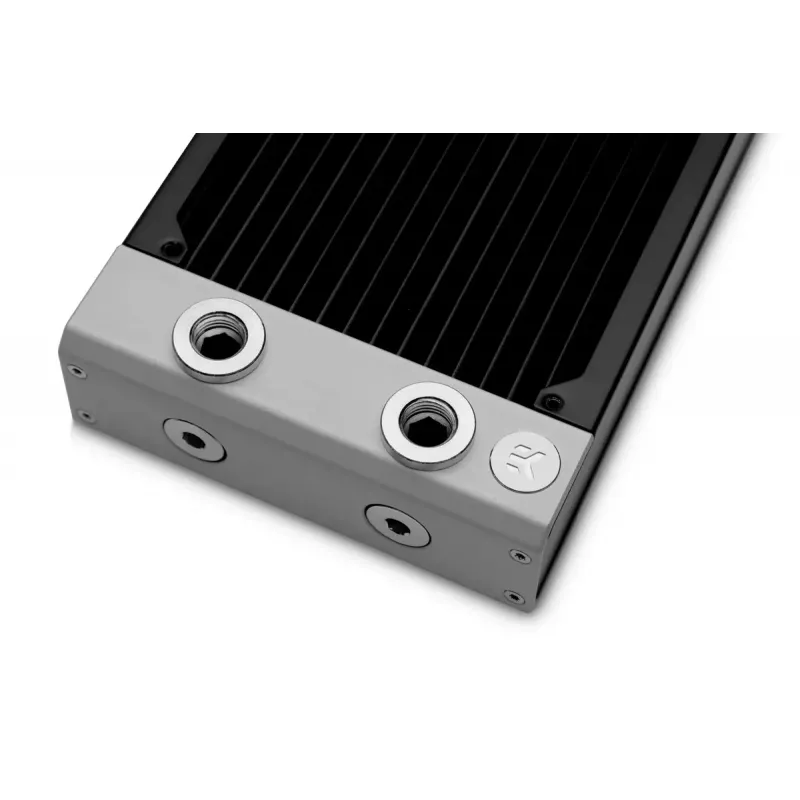Radiator EK Water Blocks Mosiądz Miedź Stal nierdzewna Czarny 130mm