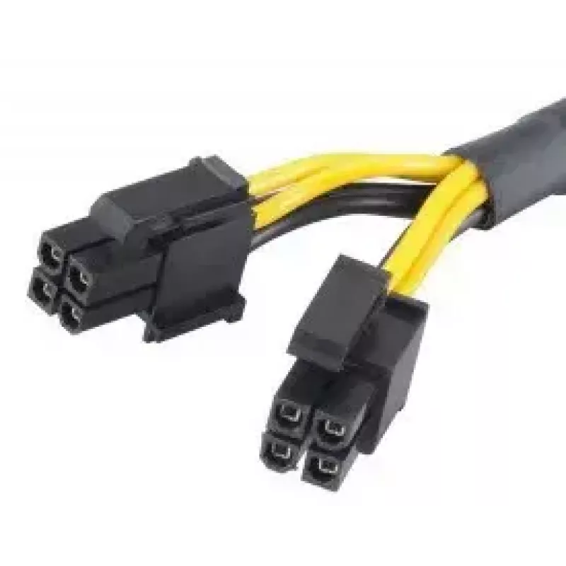 Wewnętrzny kabel zasilający Akasa AK-CBPW10-15BK 0,15 m PCI-E 8-pin ATX 4-pin